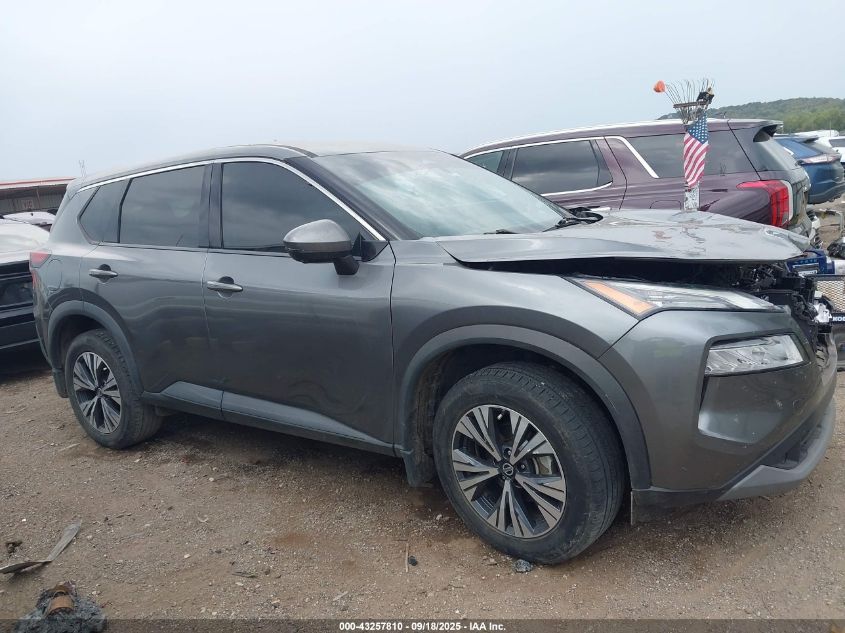 2021 Nissan Rogue Sv Intelligent Awd VIN: 5N1AT3BB6MC773339 Lot: 43257810