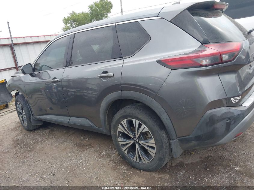2021 Nissan Rogue Sv Intelligent Awd VIN: 5N1AT3BB6MC773339 Lot: 43257810