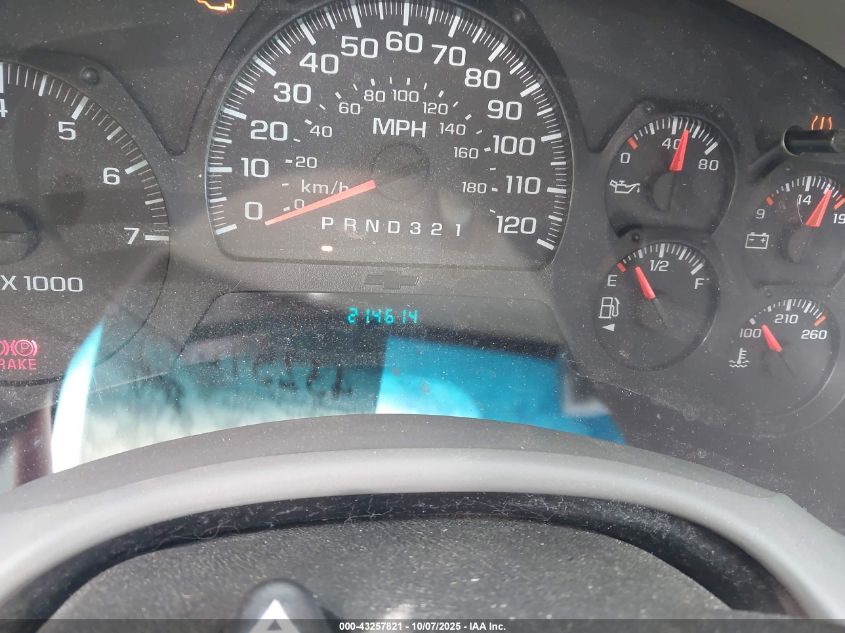 2007 Chevrolet Trailblazer Ls VIN: 1GNDT13S172216389 Lot: 43257821