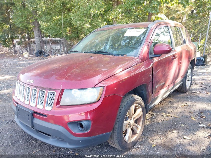 2014 Jeep Compass Latitude VIN: 1C4NJCEB9ED503072 Lot: 43257861