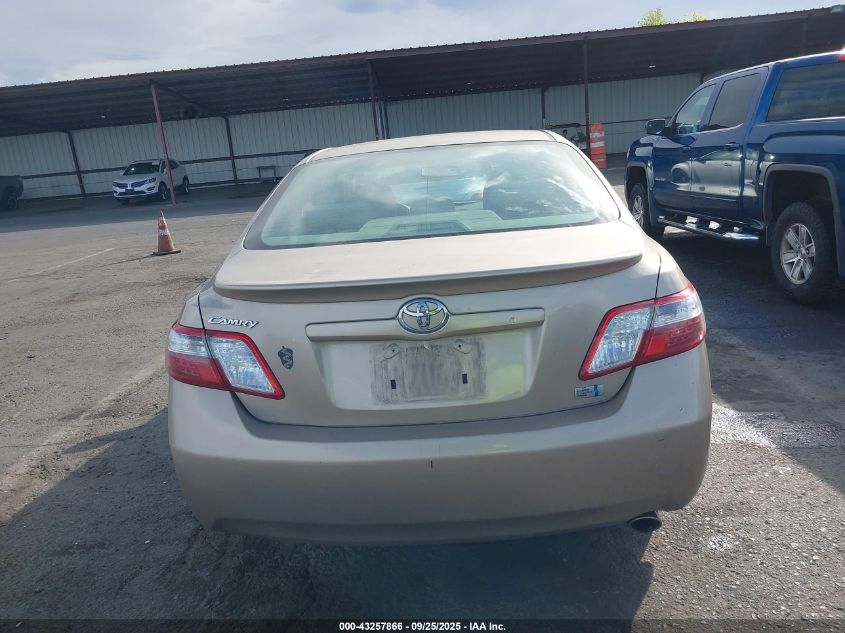 2008 Toyota Camry Hybrid VIN: 4T1BB46K68U036178 Lot: 43257866