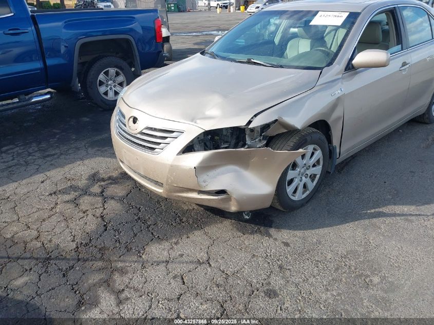 2008 Toyota Camry Hybrid VIN: 4T1BB46K68U036178 Lot: 43257866