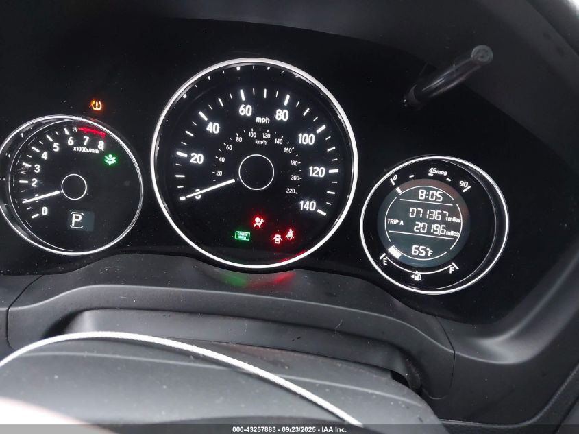 2018 Honda Hr-V Ex VIN: 3CZRU6H52JM706653 Lot: 43257883