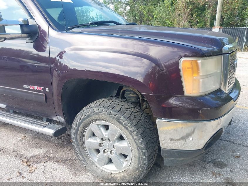 2008 GMC Sierra 1500 Sle1/Sle2/Slt VIN: 2GTFK13YX81177361 Lot: 43257899