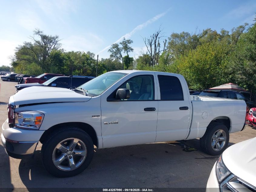 2008 Dodge Ram 1500 Slt VIN: 1D7HA18208S599967 Lot: 43257990