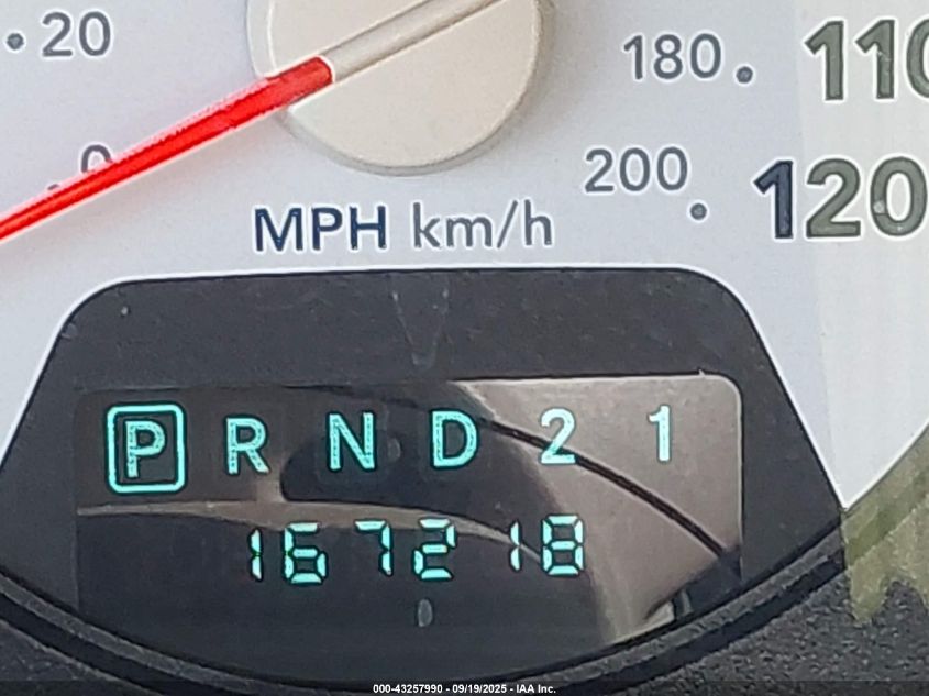 2008 Dodge Ram 1500 Slt VIN: 1D7HA18208S599967 Lot: 43257990