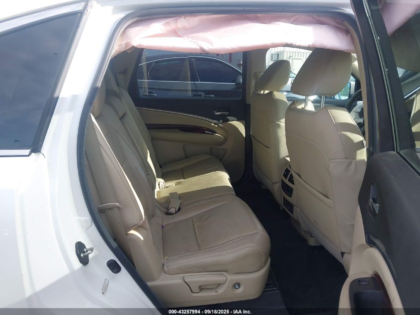 2014 Acura Mdx VIN: 5FRYD3H29EB014372 Lot: 43257994