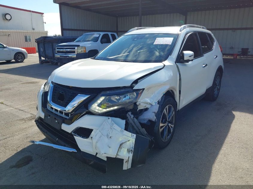 2019 Nissan Rogue Sv VIN: JN8AT2MT0KW256736 Lot: 43258026