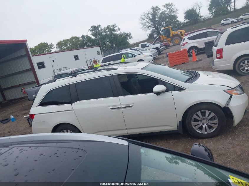 2016 Honda Odyssey Ex-L VIN: 5FNRL5H63GB103526 Lot: 43258028