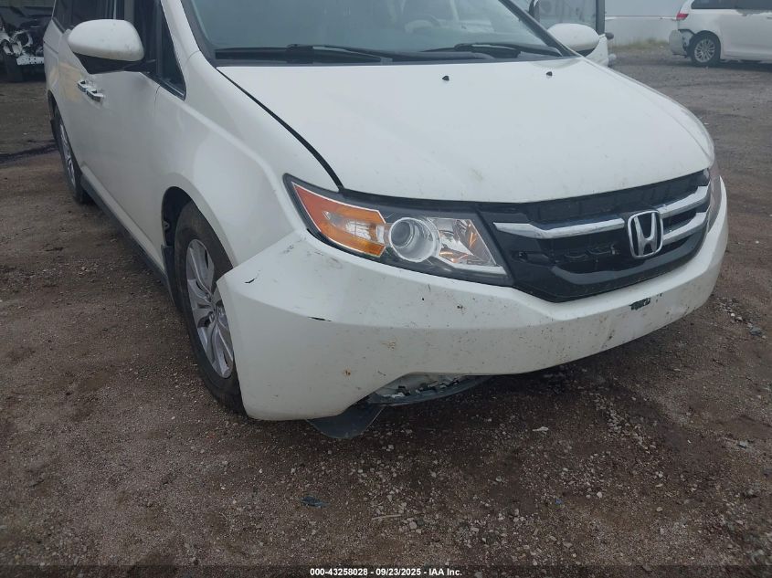 2016 Honda Odyssey Ex-L VIN: 5FNRL5H63GB103526 Lot: 43258028