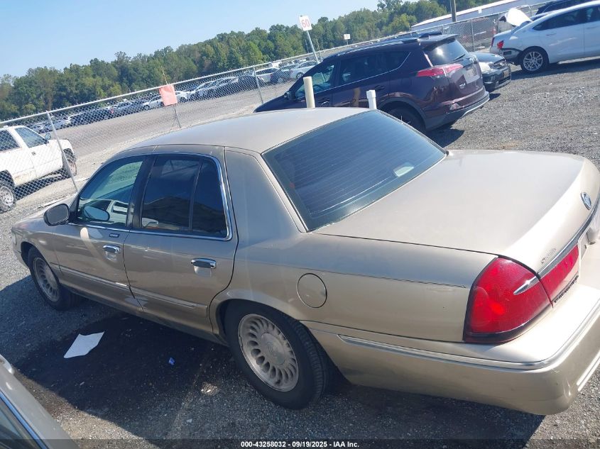 1999 Mercury Grand Marquis Gs VIN: 2MEFM74WXXX641690 Lot: 43258032