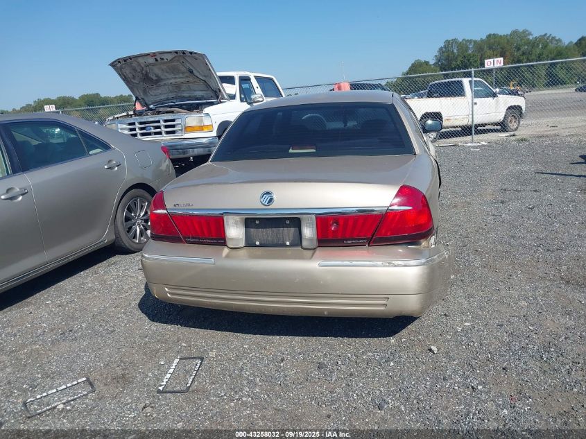 1999 Mercury Grand Marquis Gs VIN: 2MEFM74WXXX641690 Lot: 43258032