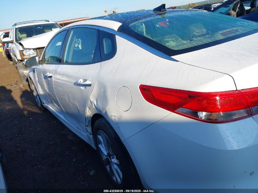 2016 Kia Optima Ex VIN: 5XXGU4L32GG022526 Lot: 43258035