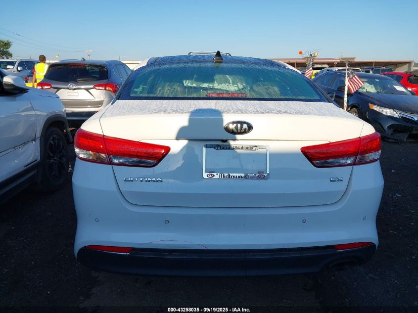 2016 Kia Optima Ex VIN: 5XXGU4L32GG022526 Lot: 43258035