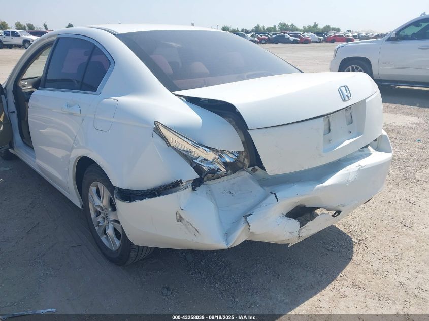 2010 Honda Accord 2.4 Lx-P VIN: 1HGCP2F43AA180425 Lot: 43258039