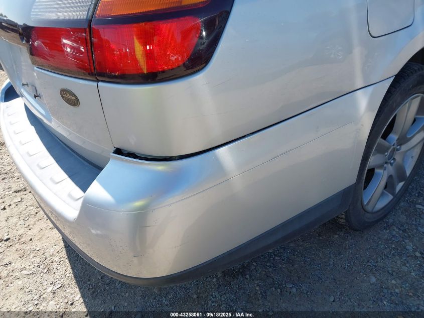 2004 Subaru Outback H6-3.0 L.l. Bean Edition VIN: 4S3BH806247612816 Lot: 43258061