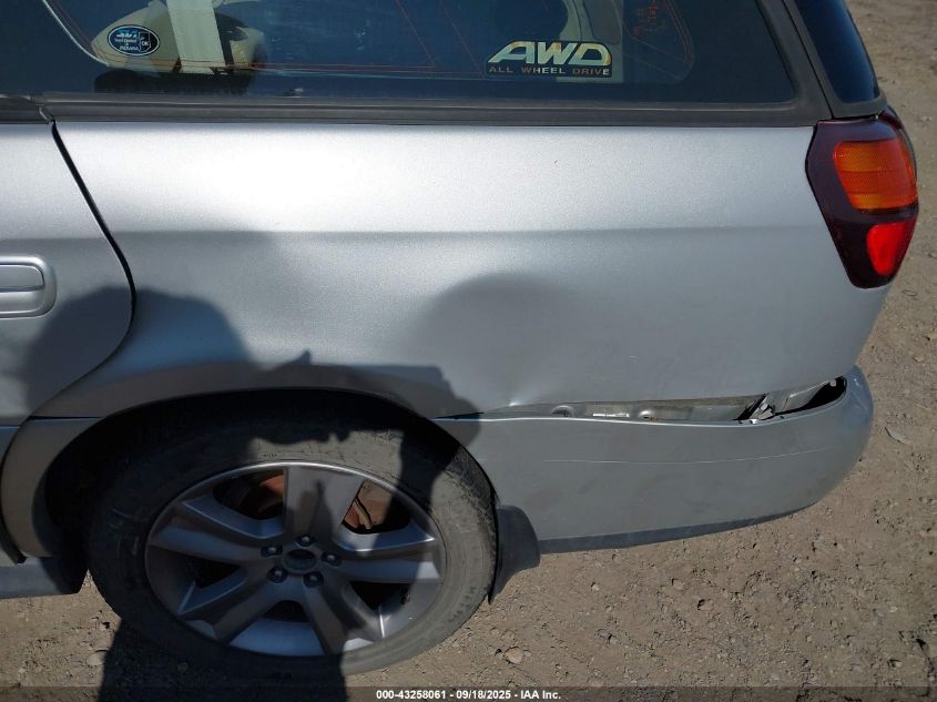 2004 Subaru Outback H6-3.0 L.l. Bean Edition VIN: 4S3BH806247612816 Lot: 43258061