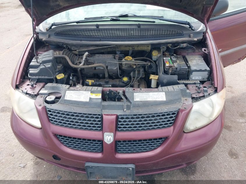 2001 Dodge Grand Caravan Sport VIN: 2B4GP44G91R194329 Lot: 43258079