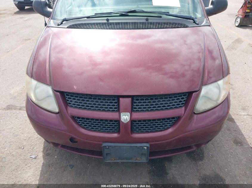 2001 Dodge Grand Caravan Sport VIN: 2B4GP44G91R194329 Lot: 43258079