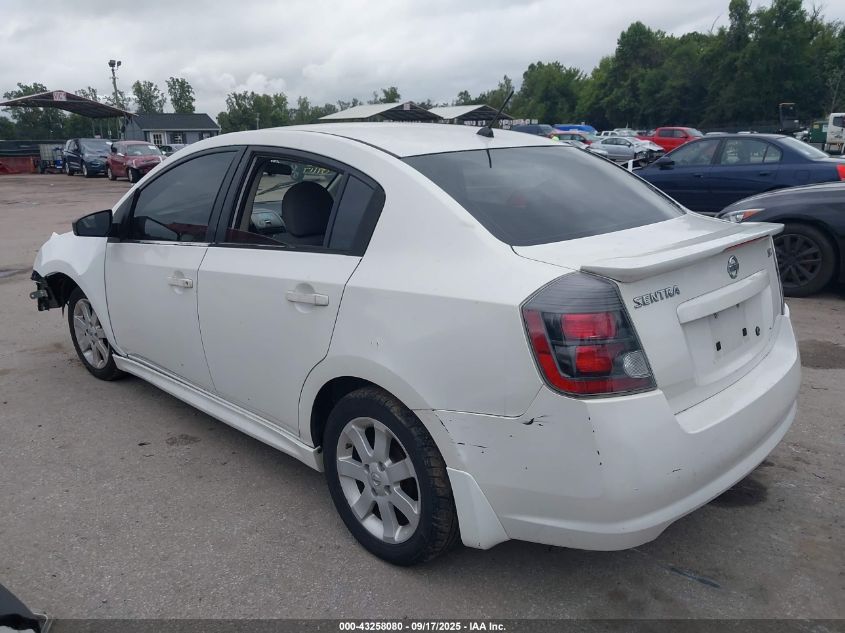 2010 Nissan Sentra 2.0Sr VIN: 3N1AB6AP7AL679169 Lot: 43258080