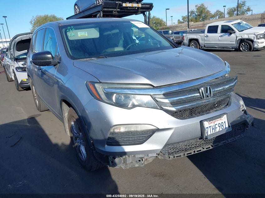 2016 HONDA PILOT LX - 5FNYF5H13GB040368
