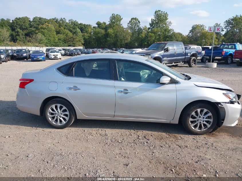 2019 Nissan Sentra Sv VIN: 3N1AB7AP5KY315262 Lot: 43258095