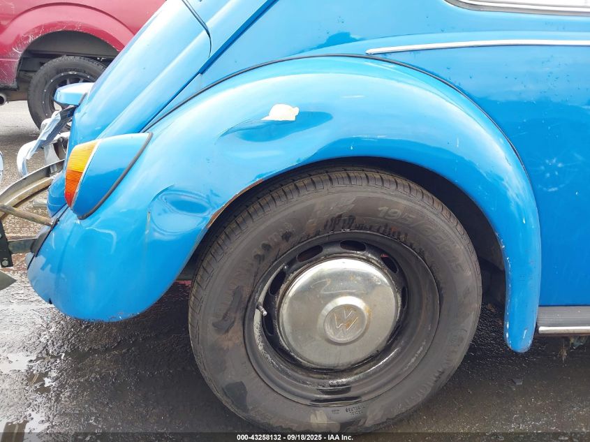 1967 Volkswagen Beetle VIN: 117602790 Lot: 43258132