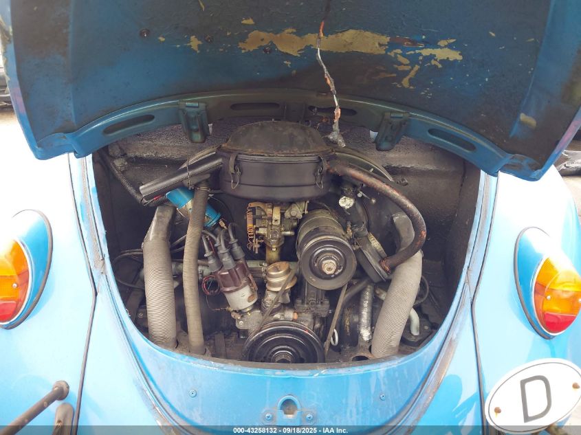 1967 Volkswagen Beetle VIN: 117602790 Lot: 43258132