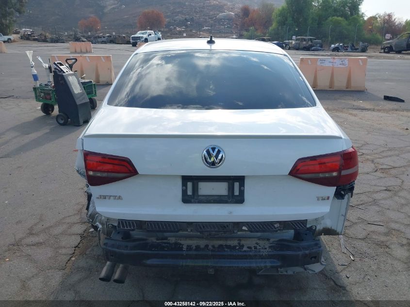2016 Volkswagen Jetta 1.8T Sport VIN: 3VWB17AJ6GM416547 Lot: 43258142