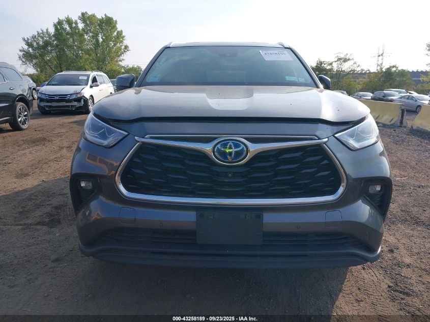 2020 Toyota Highlander Hybrid Limited VIN: 5TDXBRCH1LS001674 Lot: 43258189