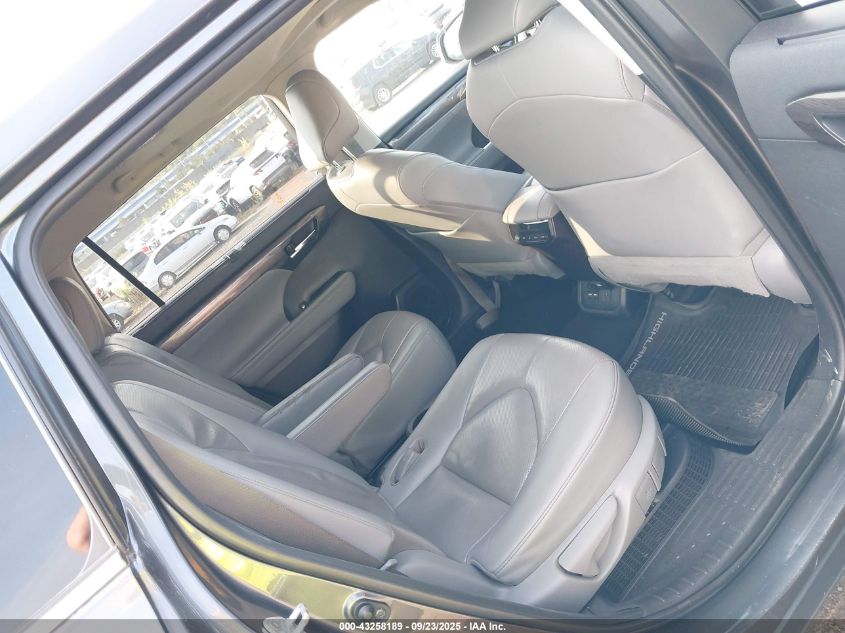 2020 Toyota Highlander Hybrid Limited VIN: 5TDXBRCH1LS001674 Lot: 43258189