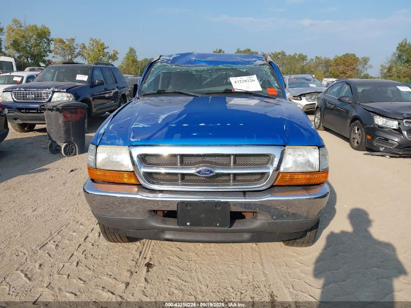 1999 Ford Ranger Xl/Xlt VIN: 1FTYR10C3XUB86922 Lot: 43258226