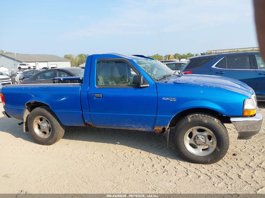 1999 Ford Ranger Xl/Xlt VIN: 1FTYR10C3XUB86922 Lot: 43258226