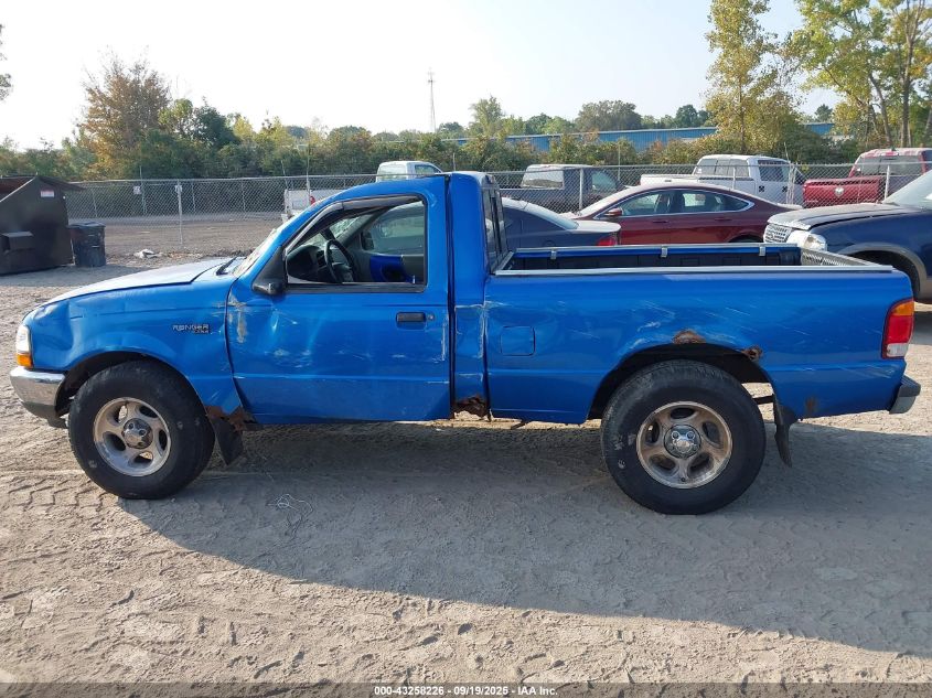 1999 Ford Ranger Xl/Xlt VIN: 1FTYR10C3XUB86922 Lot: 43258226