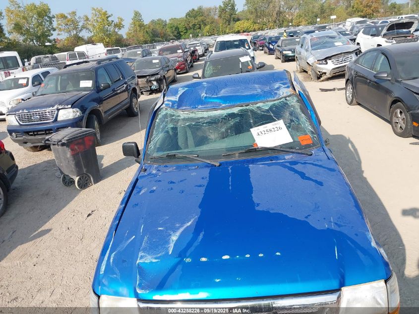 1999 Ford Ranger Xl/Xlt VIN: 1FTYR10C3XUB86922 Lot: 43258226