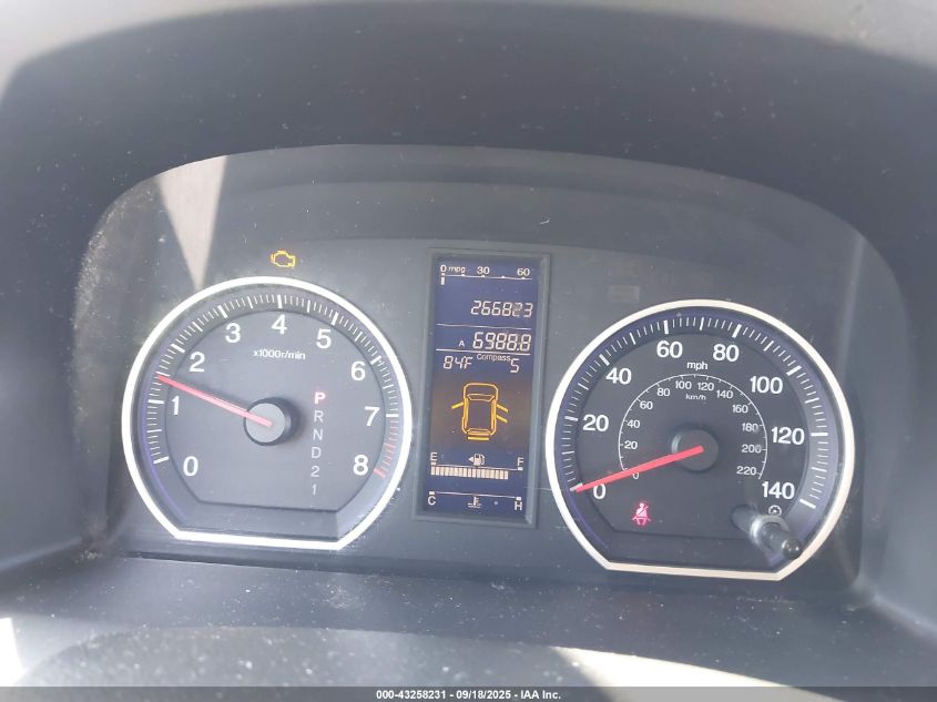 2011 Honda Cr-V Ex-L VIN: 5J6RE4H71BL011540 Lot: 43258231