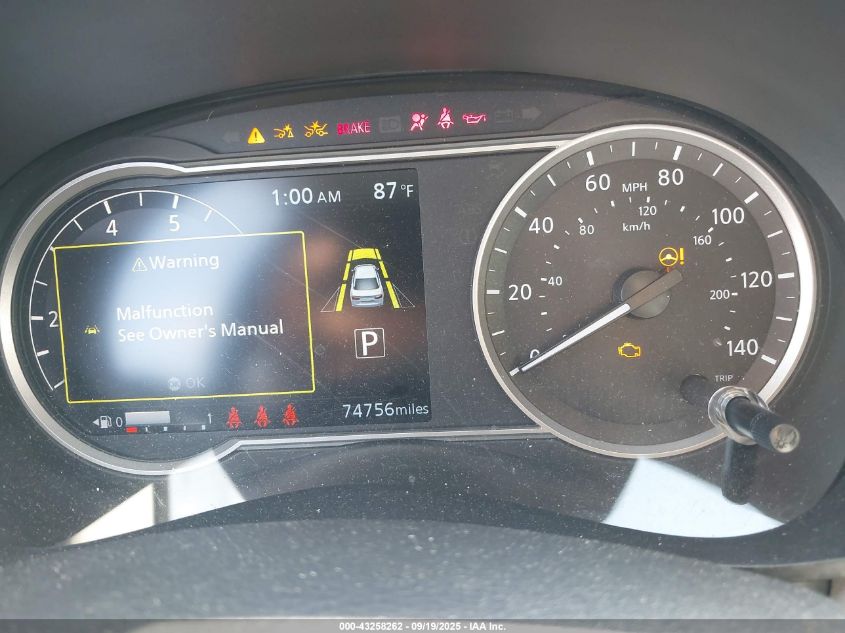 2022 Nissan Versa 1.6 Sv Xtronic Cvt VIN: 3N1CN8EV5NL844825 Lot: 43258262