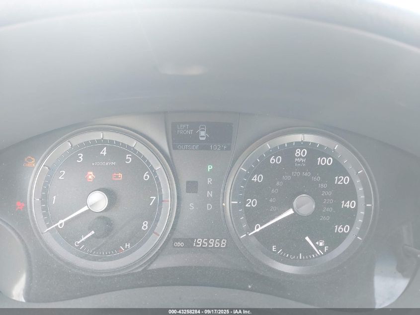 2009 Lexus Es 350 VIN: JTHBJ46G992326137 Lot: 43258284