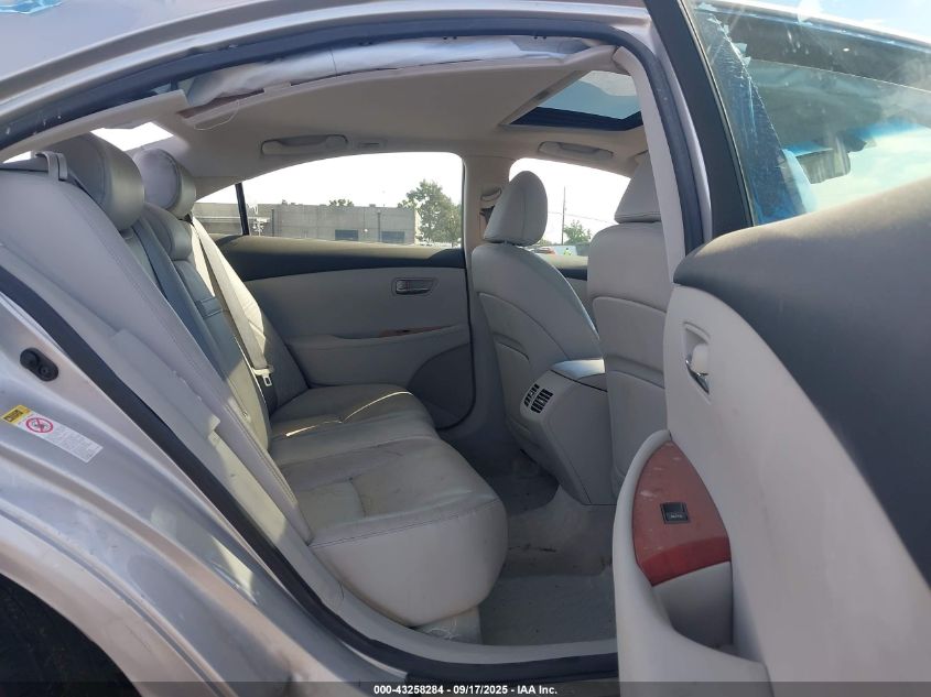 2009 Lexus Es 350 VIN: JTHBJ46G992326137 Lot: 43258284