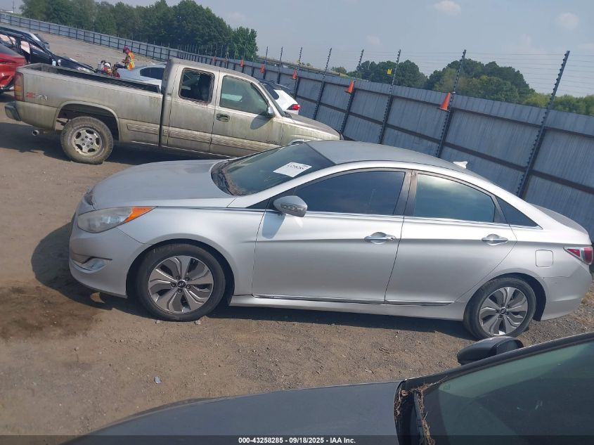 2015 Hyundai Sonata Hybrid Limited VIN: KMHEC4A40FA127173 Lot: 43258285