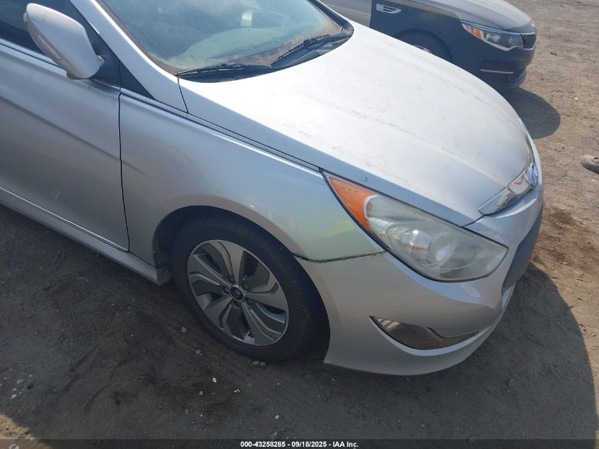 2015 Hyundai Sonata Hybrid Limited VIN: KMHEC4A40FA127173 Lot: 43258285