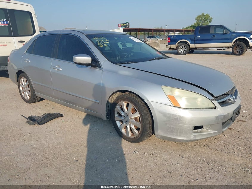 1HGCM66896A030958 2006 Honda Accord 3.0 Ex auction photo 1