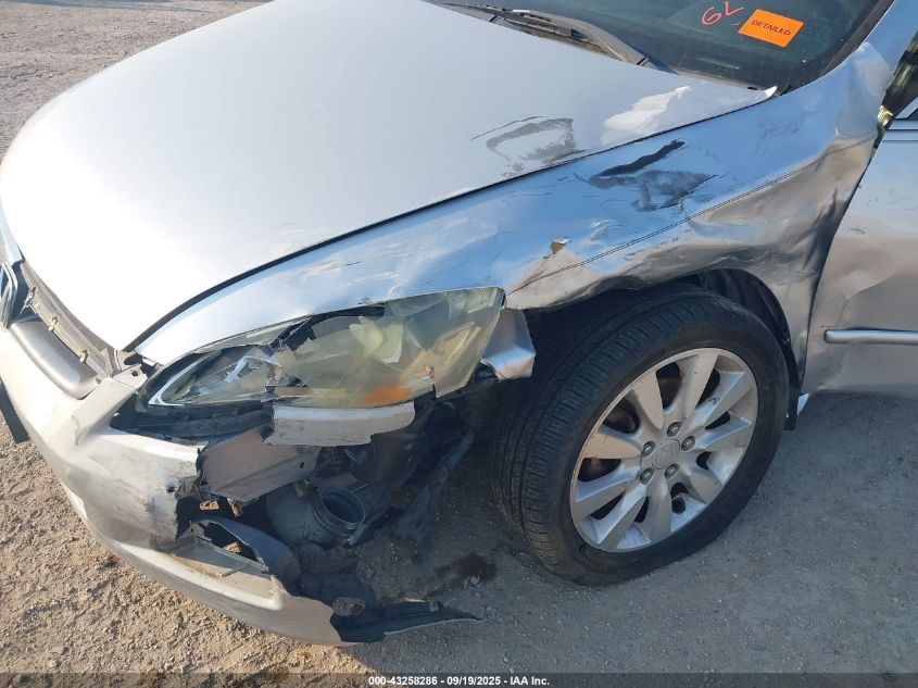 2006 Honda Accord 3.0 Ex VIN: 1HGCM66896A030958 Lot: 43258286