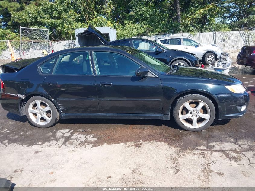 2008 Subaru Legacy 2.5I Limited VIN: 4S3BL626387224080 Lot: 43258327