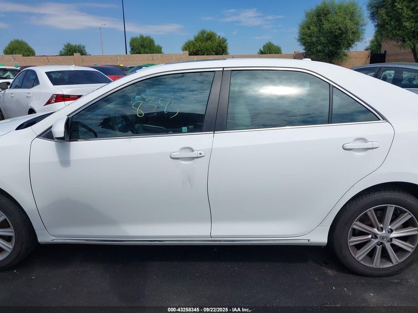 2013 Toyota Camry Xle VIN: 4T4BF1FK1DR327495 Lot: 43258345