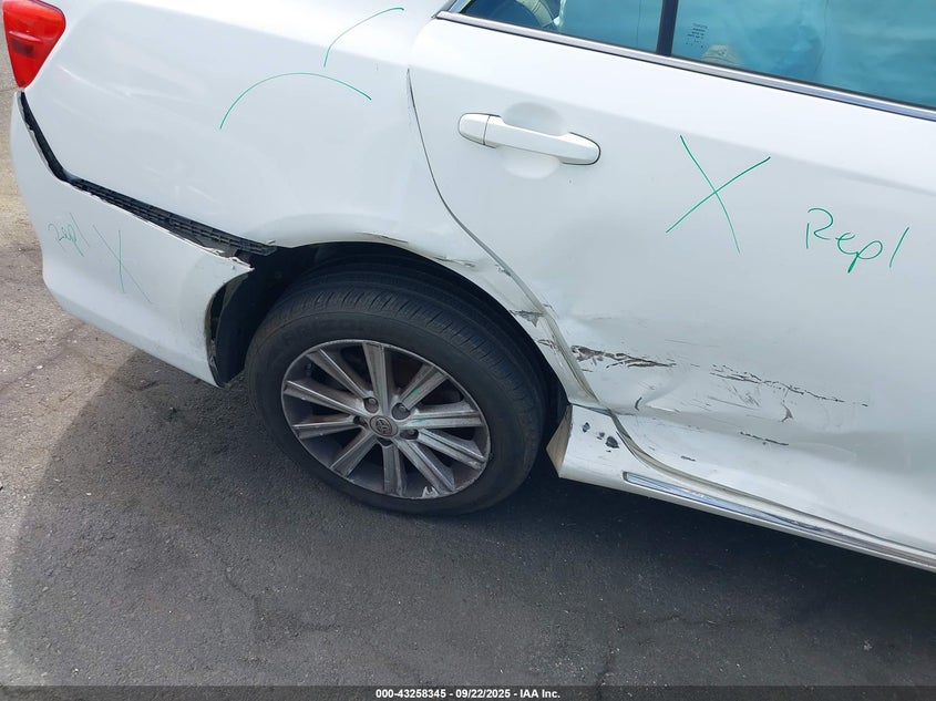 2013 Toyota Camry Xle VIN: 4T4BF1FK1DR327495 Lot: 43258345