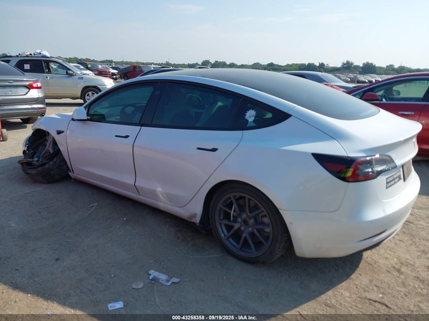 2021 TESLA MODEL 3 LONG RANGE DUAL MOTOR ALL-WHEEL DRIVE 5YJ3E1EB7MF020011
