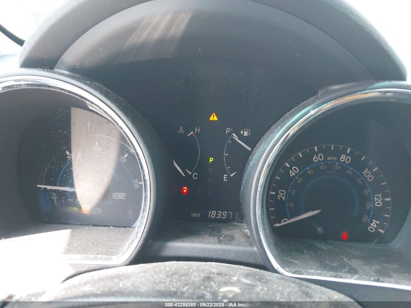 2009 Toyota Highlander Hybrid Limited VIN: JTEEW44A692032642 Lot: 43258380