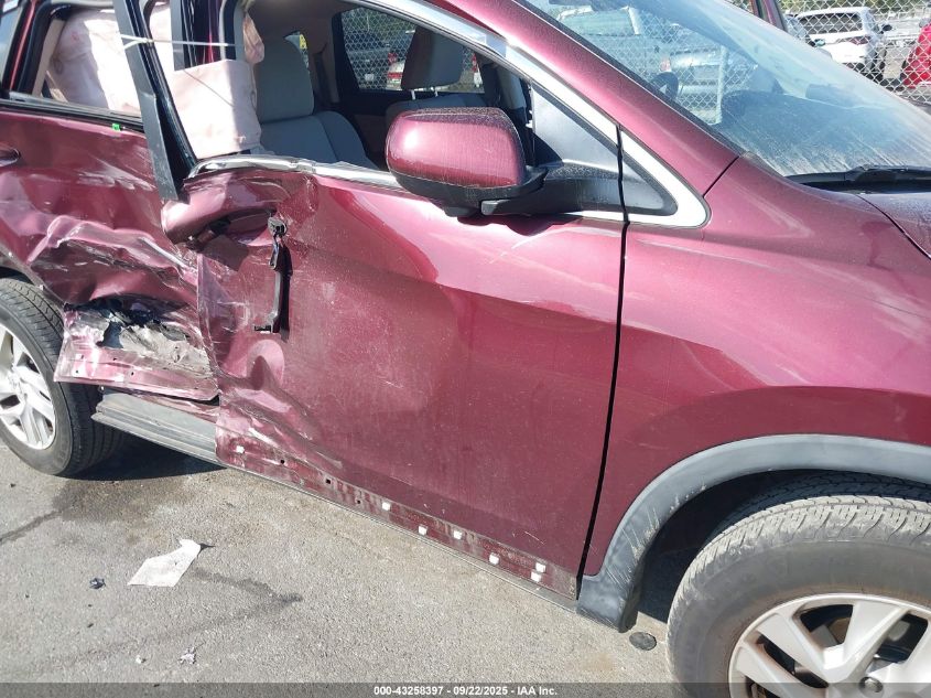 2016 Honda Cr-V Ex VIN: 2HKRM4H54GH720319 Lot: 43258397