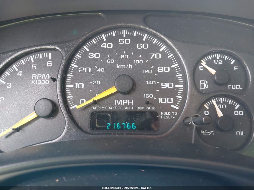 2000 Chevrolet Silverado 1500 Ls VIN: 2GCEC19T4Y1276262 Lot: 43258449